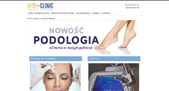 Desktop Screenshot of bio-clinic.pl